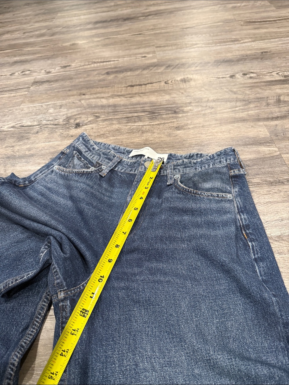 NEW rag & bone Wide-Leg High-Rise Jeans Miramar Sofie Wide-Leg Size 26 NWOT - Picture 4 of 12